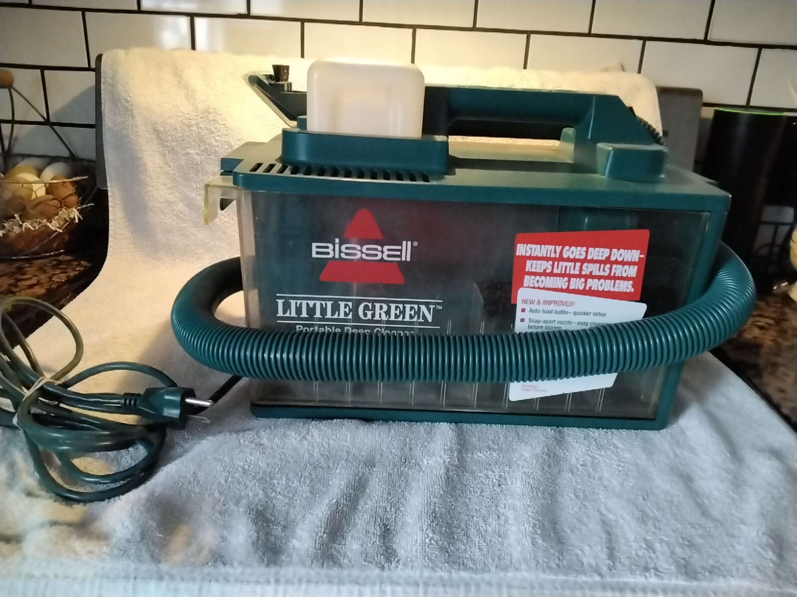 Bissell Little Green Portable Deep Cleaner Carpet Cleaner Shampooer