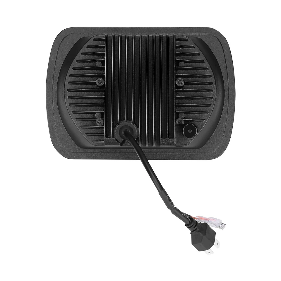 For International Harvester 4700 4800 8100 7x6'' LED Headlight Sealed Halo DRL - Image 4 of 4