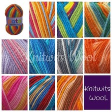 Cygnet Pato Prints DK Knitting Crochet Yarn, Acrylic, 100g