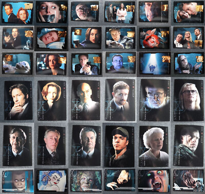 2001 Inkworks X-Files Season 4+5  Trading Card Complete Your Set You U Pick 1-90