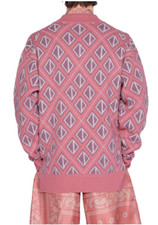 Dior Homme CD Diamond Pullover Cashmere Wool Jumper Sweater Sweatshirt