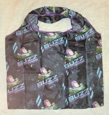 Disney Lightyear Pixar Reusable Shopping Bag 23 x 16.5 Blue Buzz Name (3)