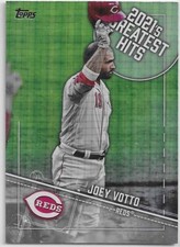 2022 Topps Joey Votto (Cincinnati Reds) 2021's Greatest Hits Insert Card