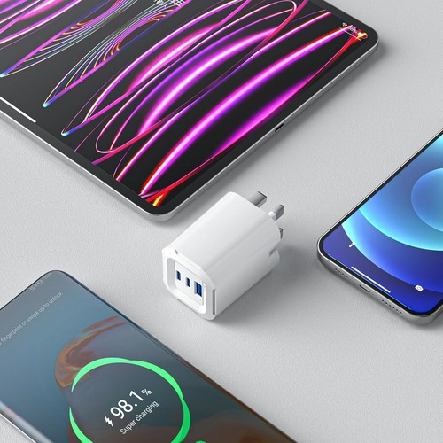 Ladegerät für MacBook Pro/Air, Dell XPS 13, iPhone 16 65W USB C Schnell Netzteil - Bild 2 von 11