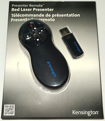 Kensington Wireless Presenter with Red Laser Pointer K33374USA NEW in box sealed