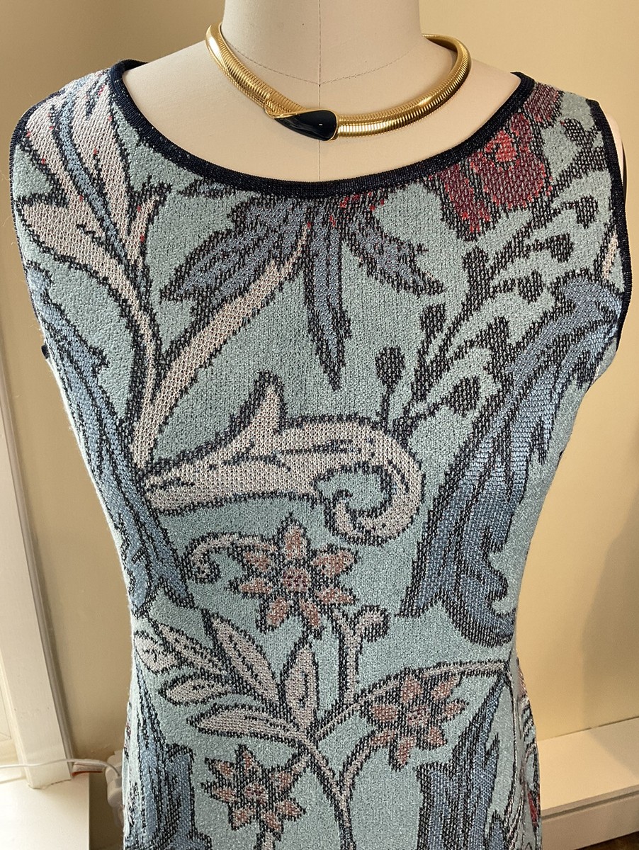 cecilia prado knit dress NWT $357 MADE IN BRAZIL MULTI COLORED SHEATH L corseted