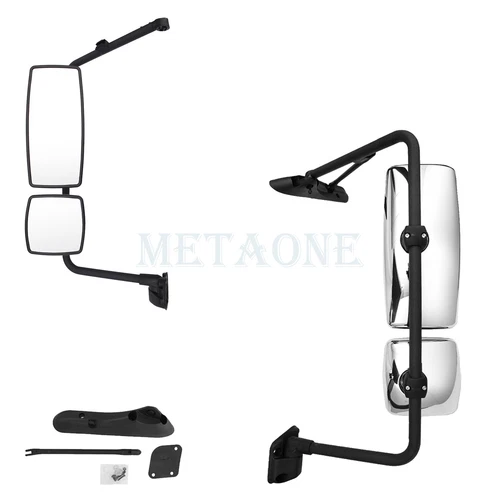 Chrome Door Mirror for 2002-2018 International 4300 4200 Driver Side 1PC
