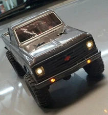 Axial SCX24 Headlights Bumper Lights Chevy C10 Fog Light 1/24 Scale Crawler