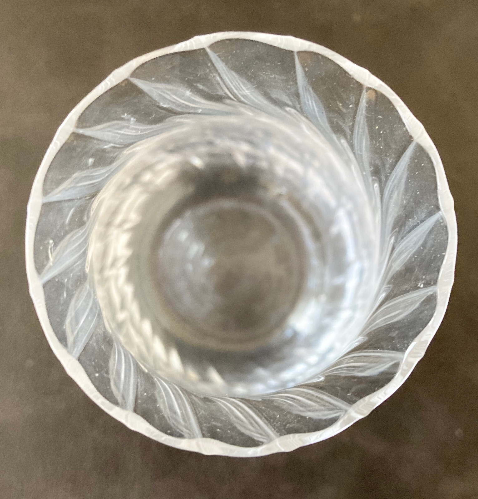 Dartington Crystal FT236 Le Petit Vase (Big) 24 Lead Crystal Bud Vase