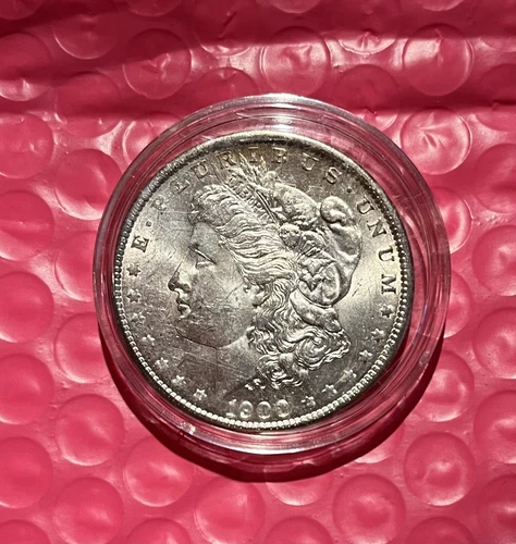 1900-O Morgan Silver Dollar BU Coin