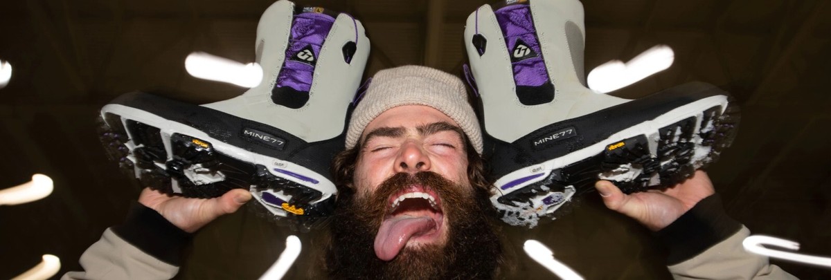 BURTON - ゆう VERY RARE Burton x Mine 77 Danny's Double Tongue Boots