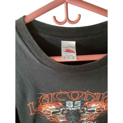 Laconia Weirs Beach 2008 Dbl Skeleton Double Sided Graphic Tee Size XL - Picture 3 of 6