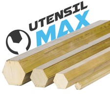 MICRO PROFILI IN OTTONE ESAGONALE - LUNGHEZZA 1 METRO - VARIE DIMENSIONI