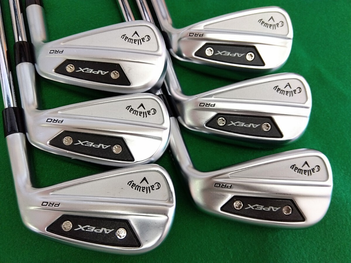 Golf Iron Set Callaway APEX PRO 2024 Dynamic Gold S200 6pcs 5-P 