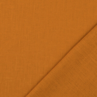 Ingwer 100 % gewaschenes Leinen Stoff Vorhang Kissen atmungsaktives Kleidungsmaterial