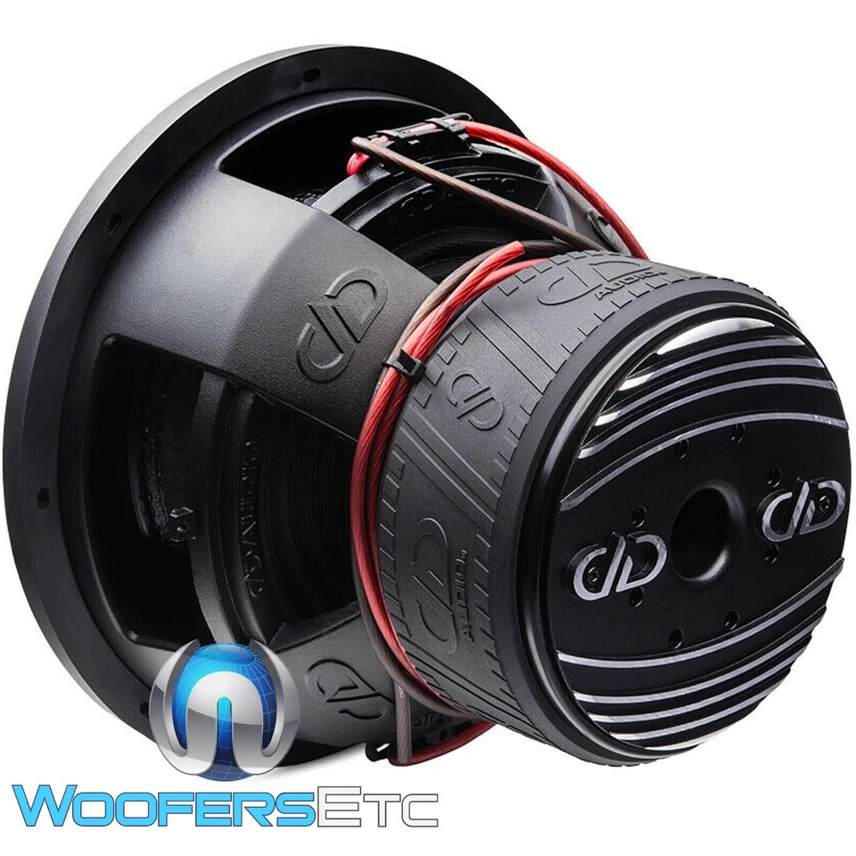 SUBWOOFER DD AUDIO 712F-D2 12" 4500W DOBLE 2 OHMIOS COCHE SUBWOOFER ALTAVOZ BAJO NUEVO Foto 4 de 4