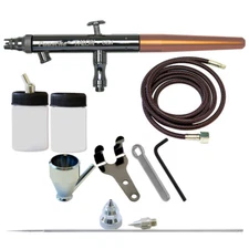 TS-1AS Paasche Double Action Siphon Feed Airbrush Set with .66mm Head