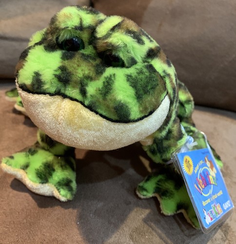 Ganz Bull Frog Webkinz Plush Stuffed Toy Animal with Sealed Code New - Picture 3 of 7