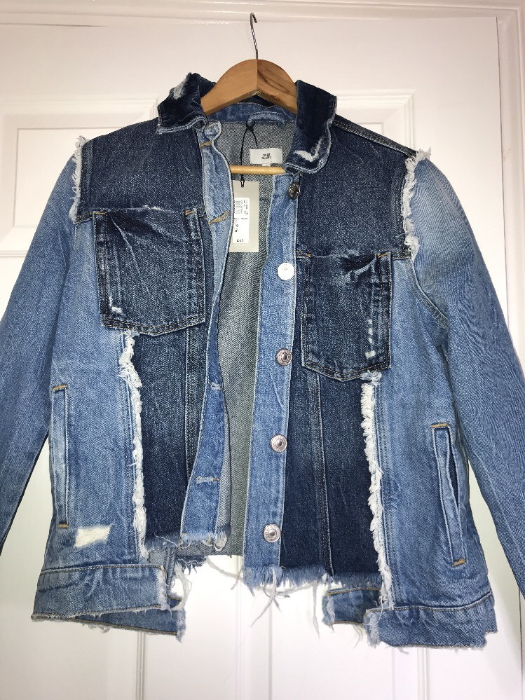 Femmes Femmes Femmes Taille 10 River Island denim veste manteau déchiré dostressed BNWT RRP £ 65 0a2417 Femmes Femmes Femmes Taille 10 River Island denim veste manteau déchiré dostressed BNWT RRP £ 65 0a2417