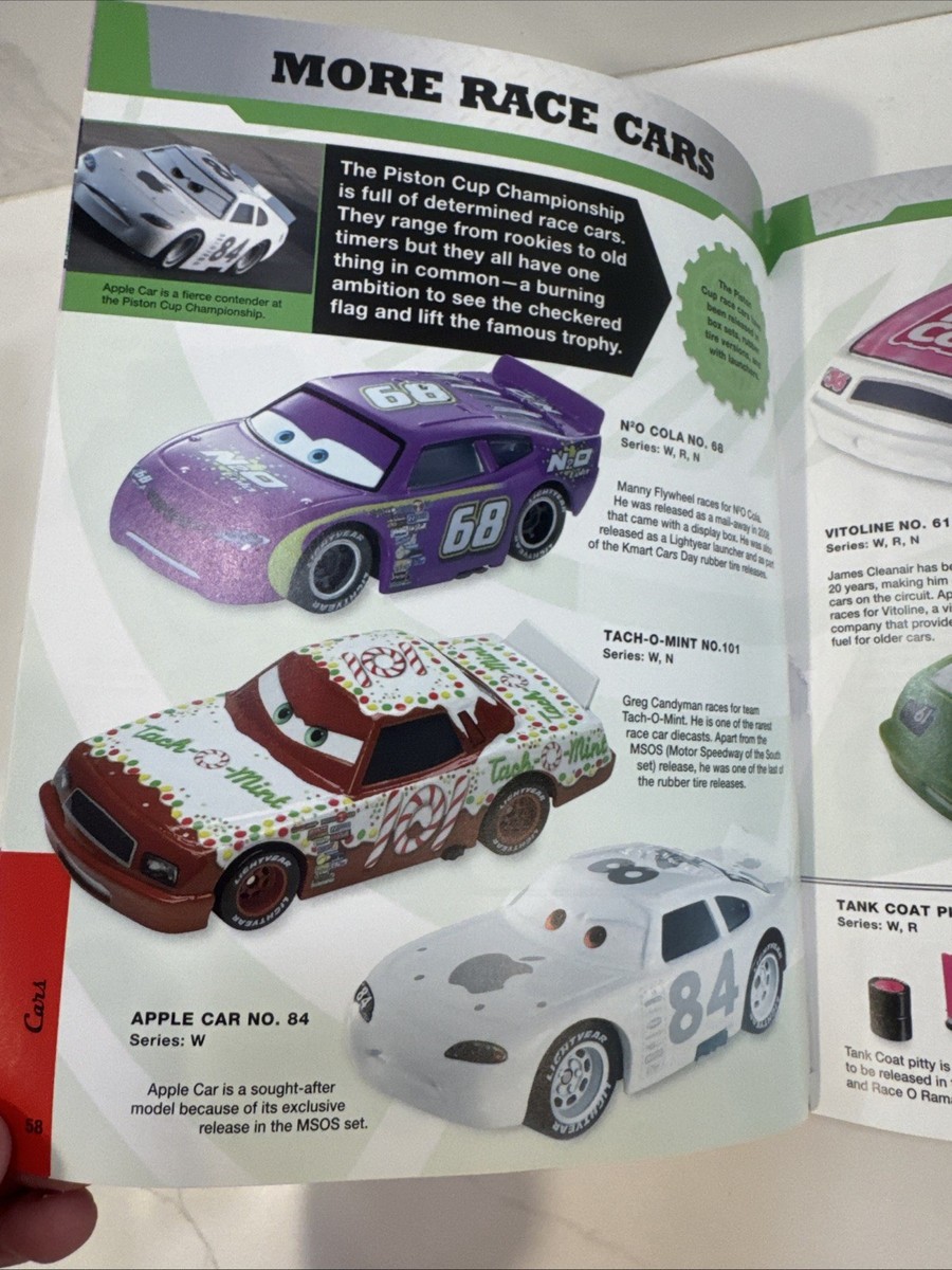 Disney Pixar Cars Character Encyclopedia MISSING Diecast Car