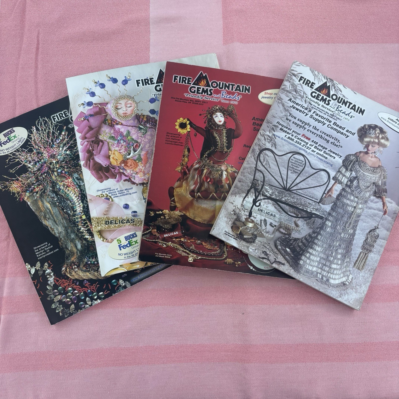 Art Doll Quarterly Lot of 4 Issues 2008 Full Year