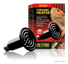 Exo Terra Ceramic Heat Emitter Select Size:: 60 watt