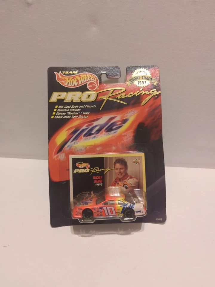 ​Ricky Rudd Lote de 3 Hot Wheels Tide Diecast: 1:24 Select, 1:43 Tarjeta 1:64 en caja Foto 4 de 4
