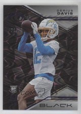 2023 Panini Black Rookies Royal 72/75 Derius Davis #151 3hd