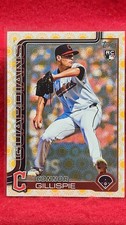 2025 Topps Series 2 Connor Gillispie Sun Holiday Parallel RC #632 Guardians 
