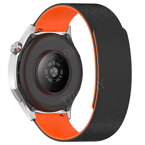 Magnetic Silicone Wrist Strap Band for Huawei Watch GT5/GT4/GT3 SE/3 Pro/GT2 Pro - Picture 10 of 48