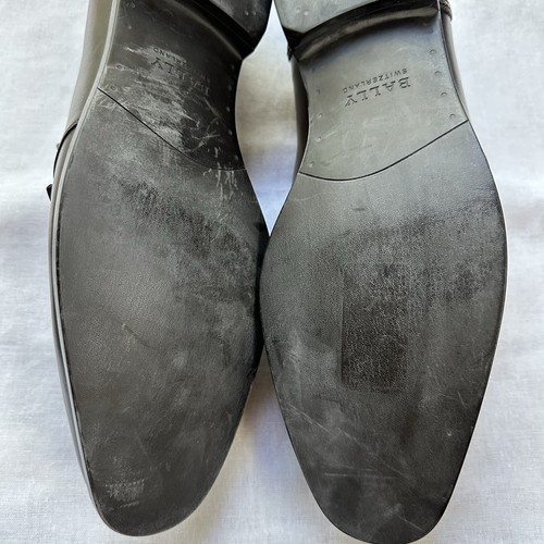 Herren Neu Bally $ 975 Lavoli Braun Leder Slipper Schnalle Halbschuhe Größe 10D - Bild 14 von 15