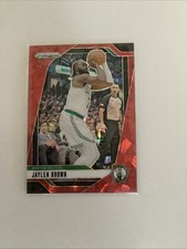 2024-25 Panini Prizm - Jaylen Brown #139 Red Ice Prizm