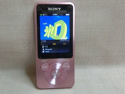 Sony Walkman NWS14 8GB MP3 Player Pink Bluetooth 2.0 TFT Screen