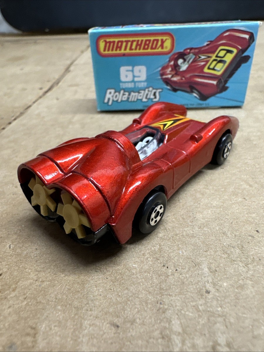 Matchbox Rola-matics Model No. 69 Turbo Fury 1973 | eBay