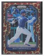 2021 Panini Prizm Whit Merrifield Giraffe Prizm #109 SSP