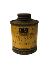 VINTAGE GM Accessories RADIATOR RUST PREVENTATIVE General Motors 986086 4oz.