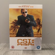 CSI Miami: The Complete Season 9 DVD (2012) David Caruso cert 15 6 discs