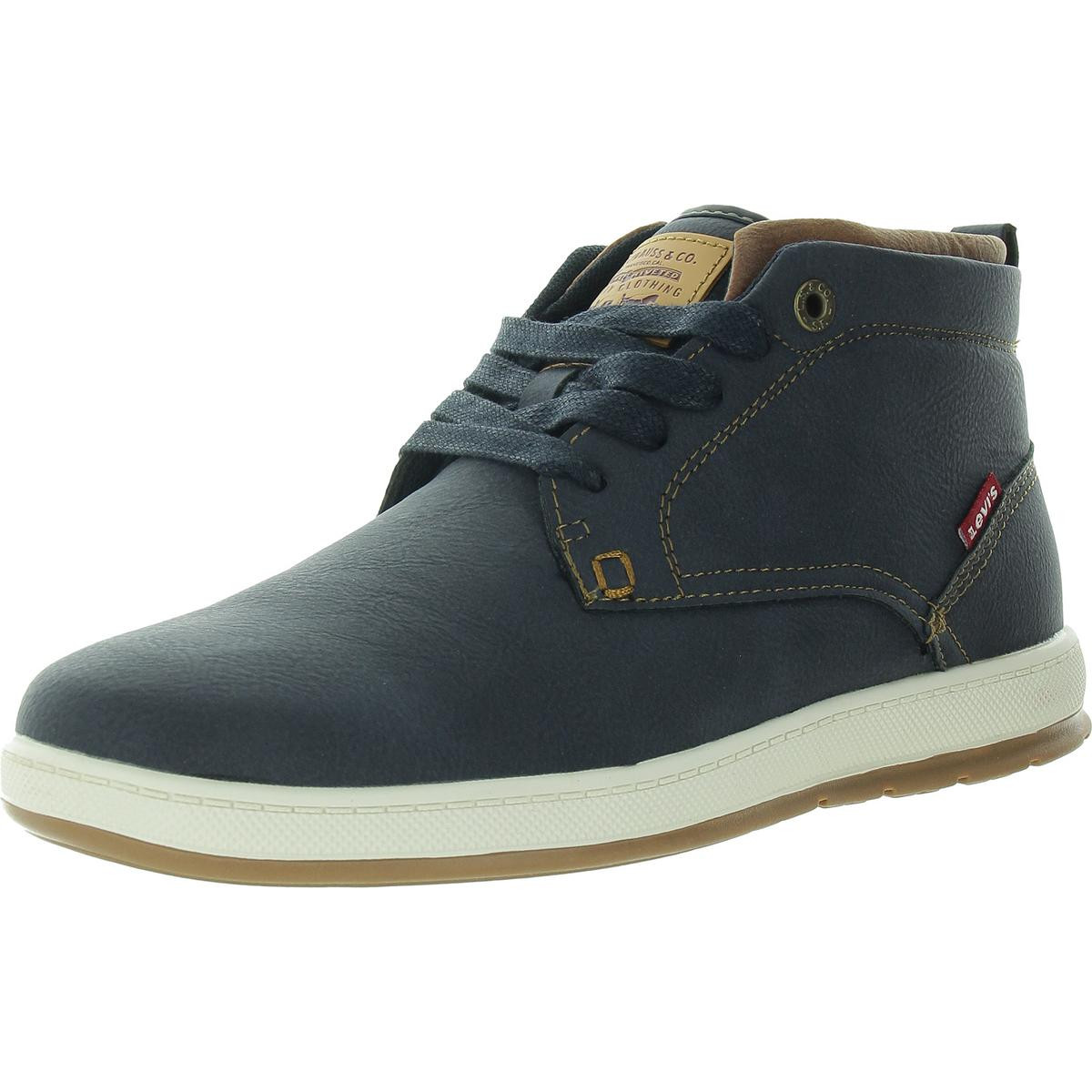 Мужские кроссовки Levis Goshen 2 из вощеной искусственной кожи на шнуровке коричневого цвета, размер 9