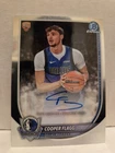 Cooper Flagg 2025-26 Bowman Chrome Signed Auto Rookie Card RC Mavericks