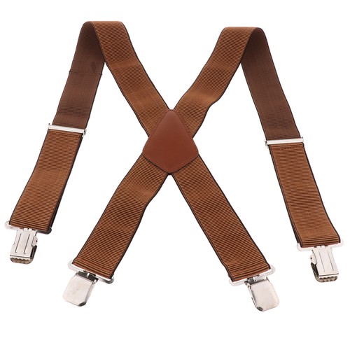 Lot De 2 Bretelles à Clip PHANPING – Robustes, Réglables, Pour Homme, Une Paire