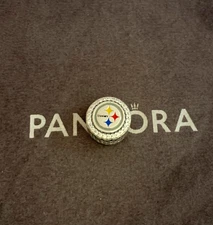 Pandora Pittsburgh Steelers Dangle Charm S925 Sterling Silver Jewelry