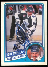 Bill Derlago Autographed Signed 1984-85 O-Pee-Chee Card 300 Toronto Maple Leafs