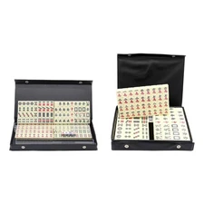 Chinese Mahjong Game Set with Dices Leisure Time Game