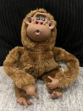 Vintage Russ Rutherford III 8" Sucks Thumb, Toes Plush Monkey Gorilla