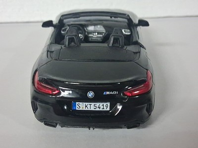 BMW Z4 Germany Sports Car Model Toy Diecast Black 1:34 Scale