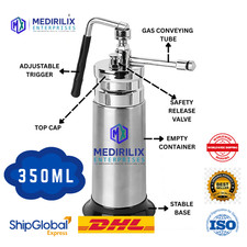 350ml Mini Cryo Can Liquid Nitrogen Sprayfor Dermatology Treatments Empty bottle