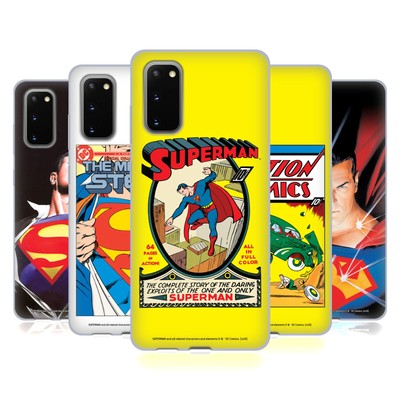SUPERMAN DC COMICS FAMOUS COMIC BOOK COVERS SOFT GEL CASE FOR SAMSUNG PHONES 1