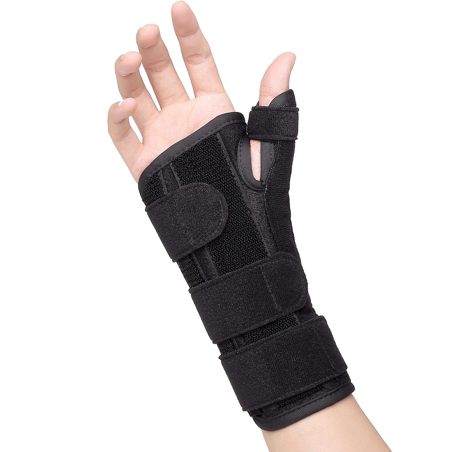 Wrist Thumb Spica Support Brace Carpal Tunnel Splint Night Sleep Wrist