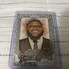 2025 Topps Allen & Ginter DRUSKI No. 204 Black Foil Filigree # 02/10 