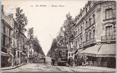 Le Mans Postkarte 1918 1. Weltkrieg - ''Tabak & Streichhölzer'' Knappheitsnachricht nach St-Mande